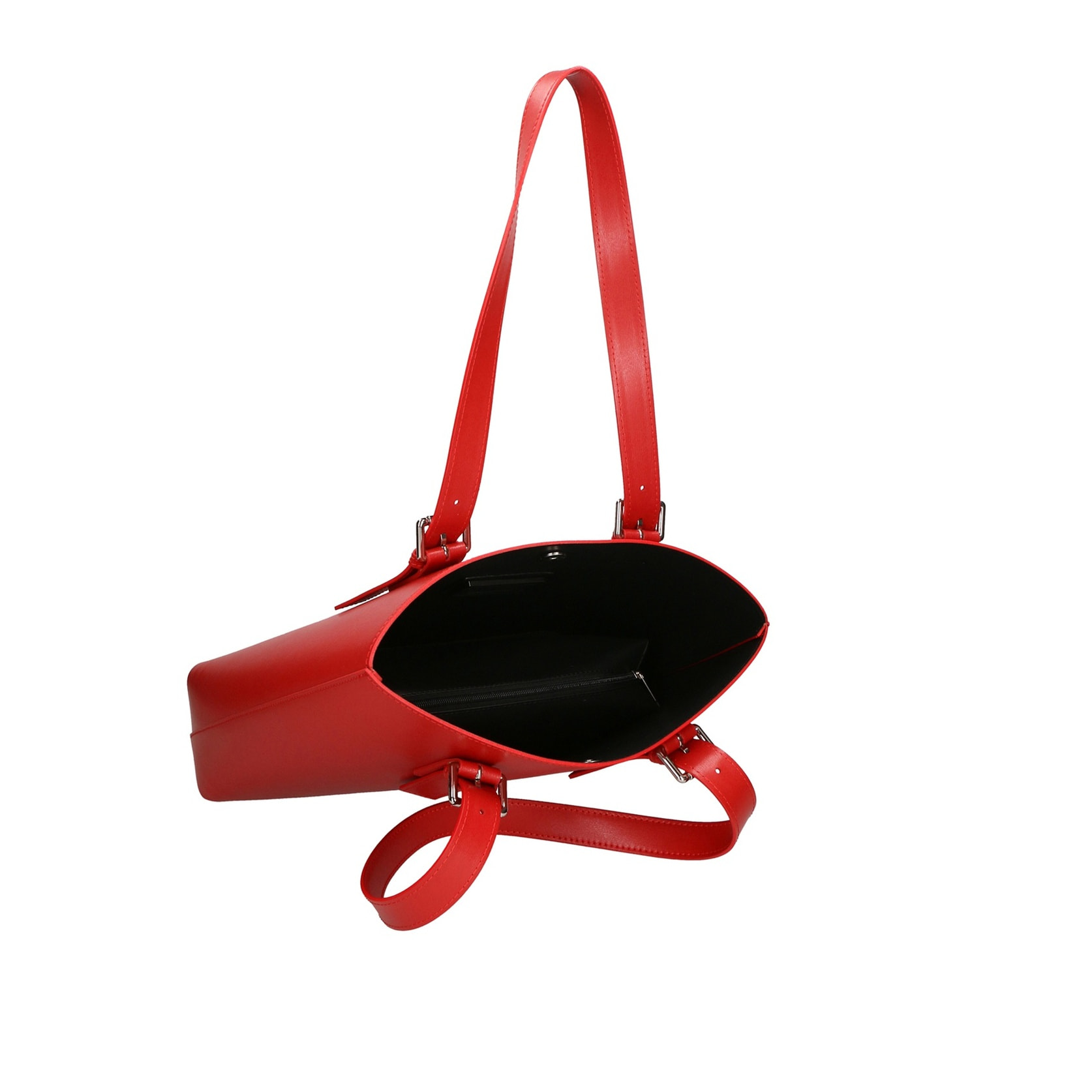 Borsa a spalla da donna - Modello Germana - 100% pelle - 35.0 x 33.0 x 15.0 cm
