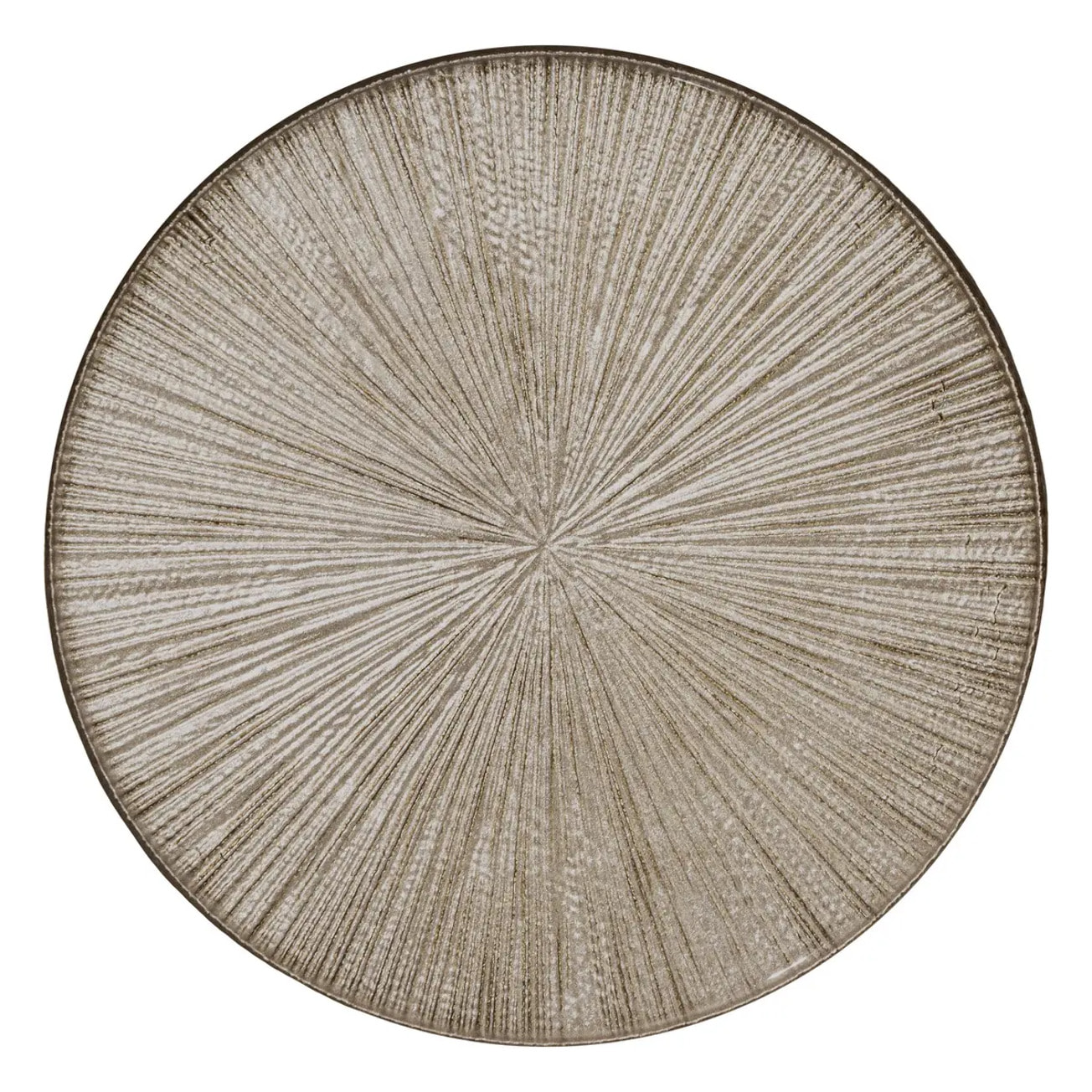 Assiette plate Gloria D.28cm champagne