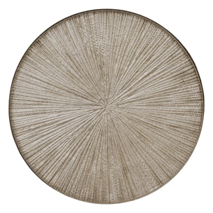 Assiette plate Gloria D.28cm champagne