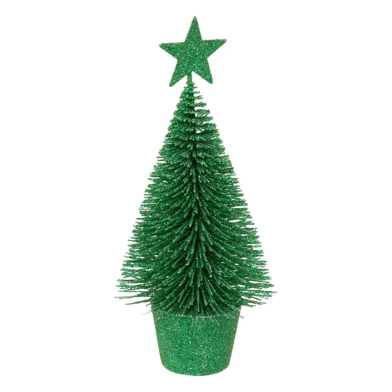 SAPIN TABLE PAILL 14CM VERT