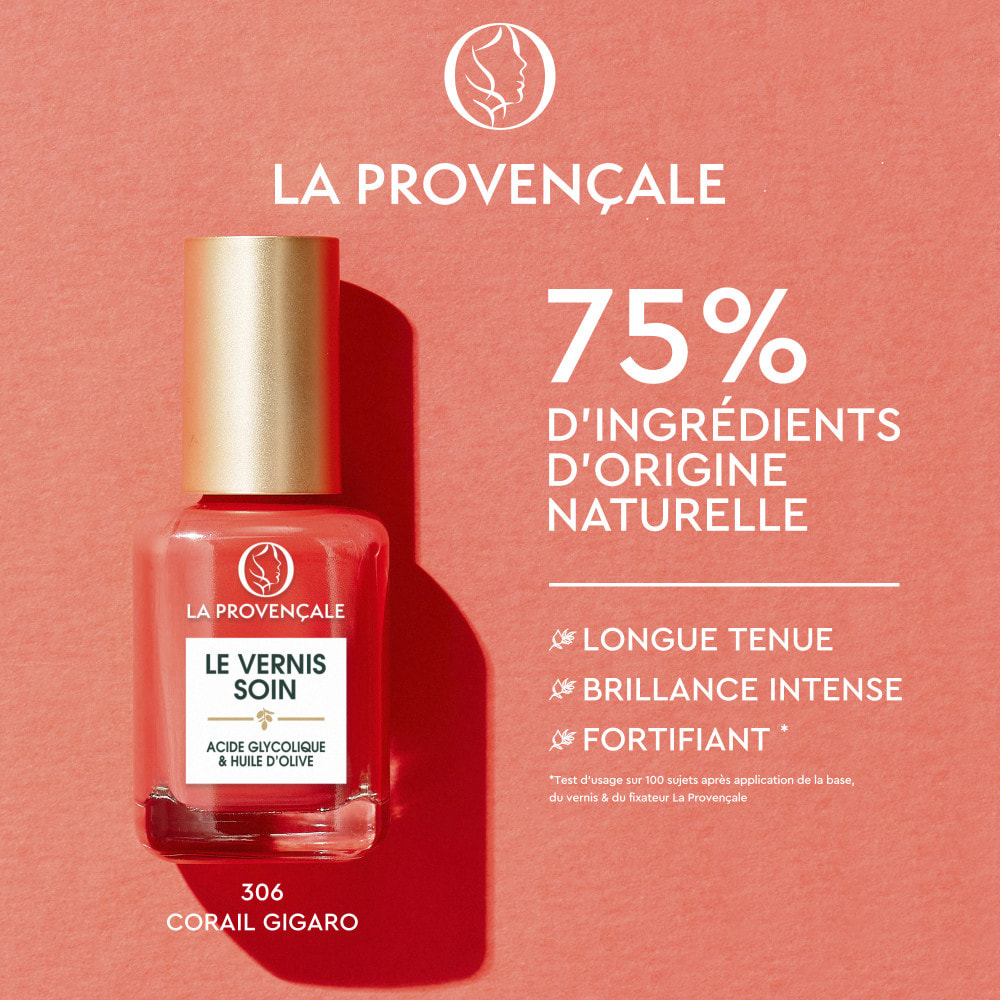 La Provençale Le Vernis Soin Longue Tenue Corail Gigaro