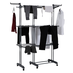 Etendoir Extensible 35m Etendage 3 Etages