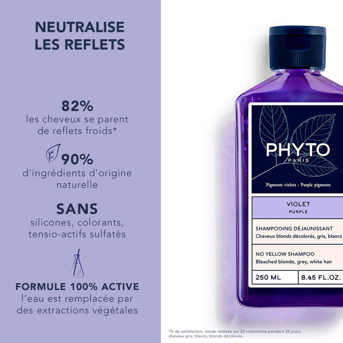Violet - Shampooing Déjaunissant 250 ml