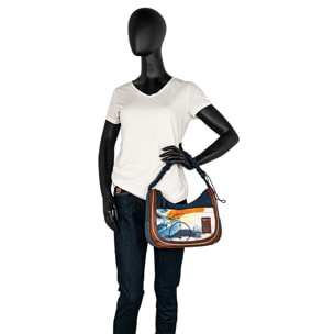 Bolso Bandolera Mujer Skpat Sirmione Azul Marino