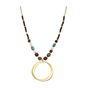 Collar Lux by Lux acabado oro 18k