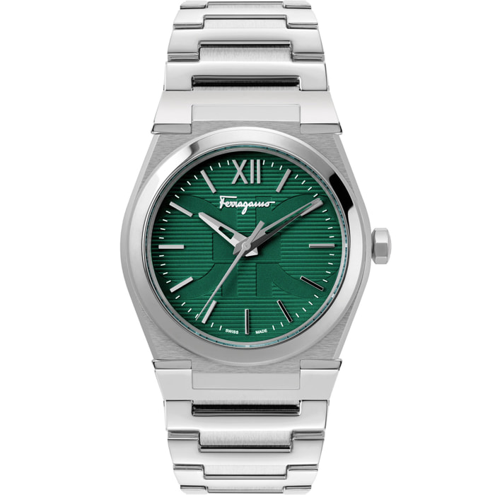 Ferragamo Reloj Analógico De Cuarzo. Vega