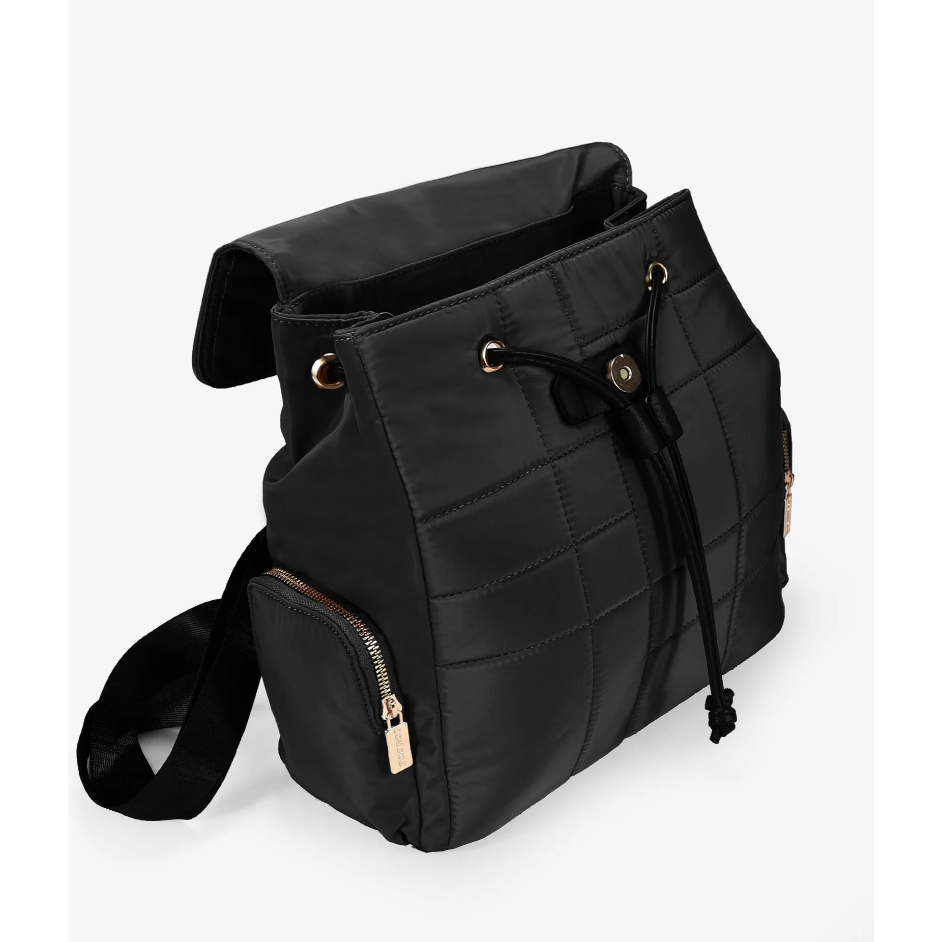 Mochila casual negra en nailon