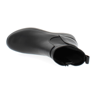 Armata di Mare Scarpe Donna Ankle Boots Zip Laterale con Soletta in Memory Foam AMD W52H05 Black