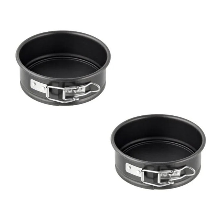 Lot de 2 petits moules à manqué à charnière Zenker Special Mini
