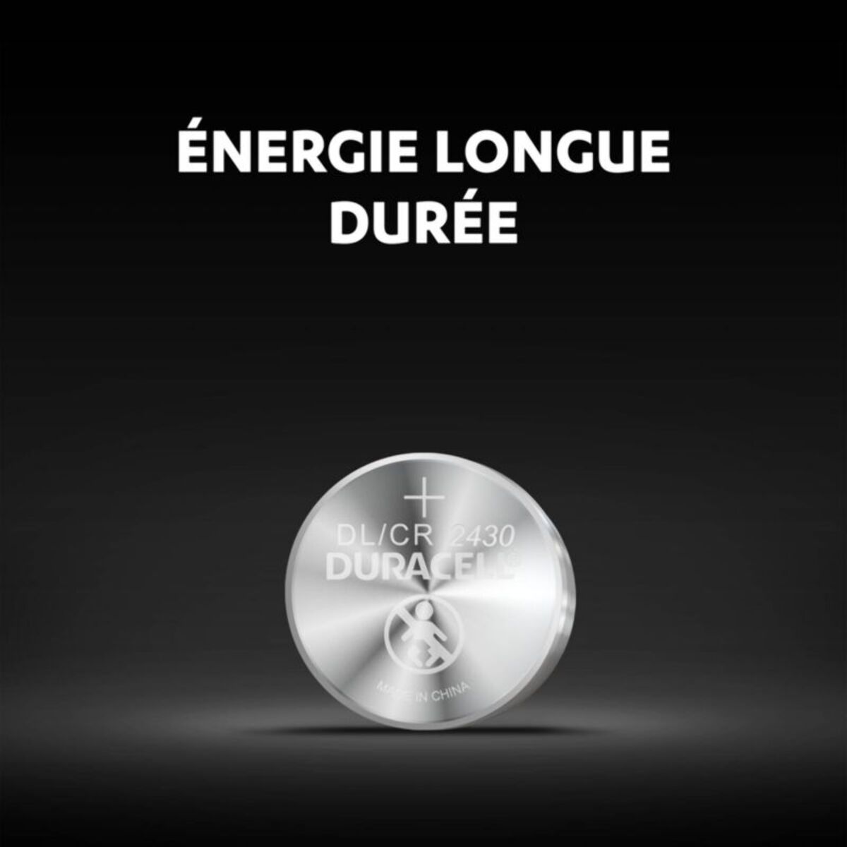 Pile DURACELL CR 2430 x2 3V Lithium