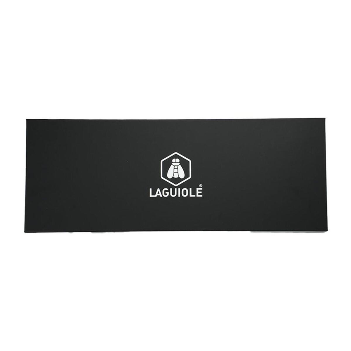 Couteau à trancher noir 34cm avec étui - "Sen"