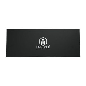 Couteau à trancher noir 34cm avec étui - "Sen"