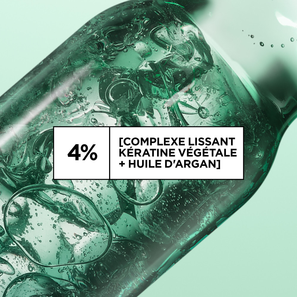 Garnier Fructis Kératine Liss Shampooing enrichie en kératine végétale et huile d'argan 200ml