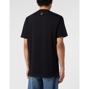 PHILIPP PLEIN Camiseta de cuello redondo y manga corta SKULL