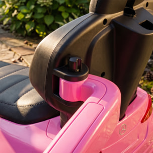 Porteur enfant évolutif Mercedes-Benz licence officielle rose