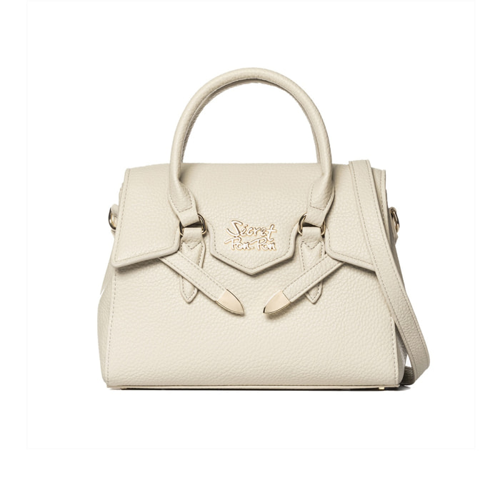 Borsa a mano da donna - Modello Eolara Chic - 100% poliuretano - 25.5 x 22.5 x 9.0 cm