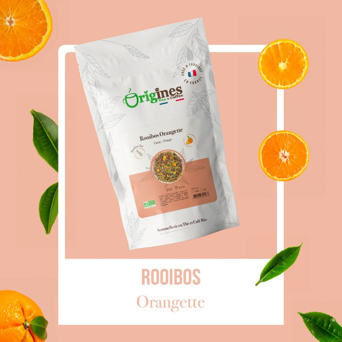 Rooïbos Orangette Bio - Sachet 100g