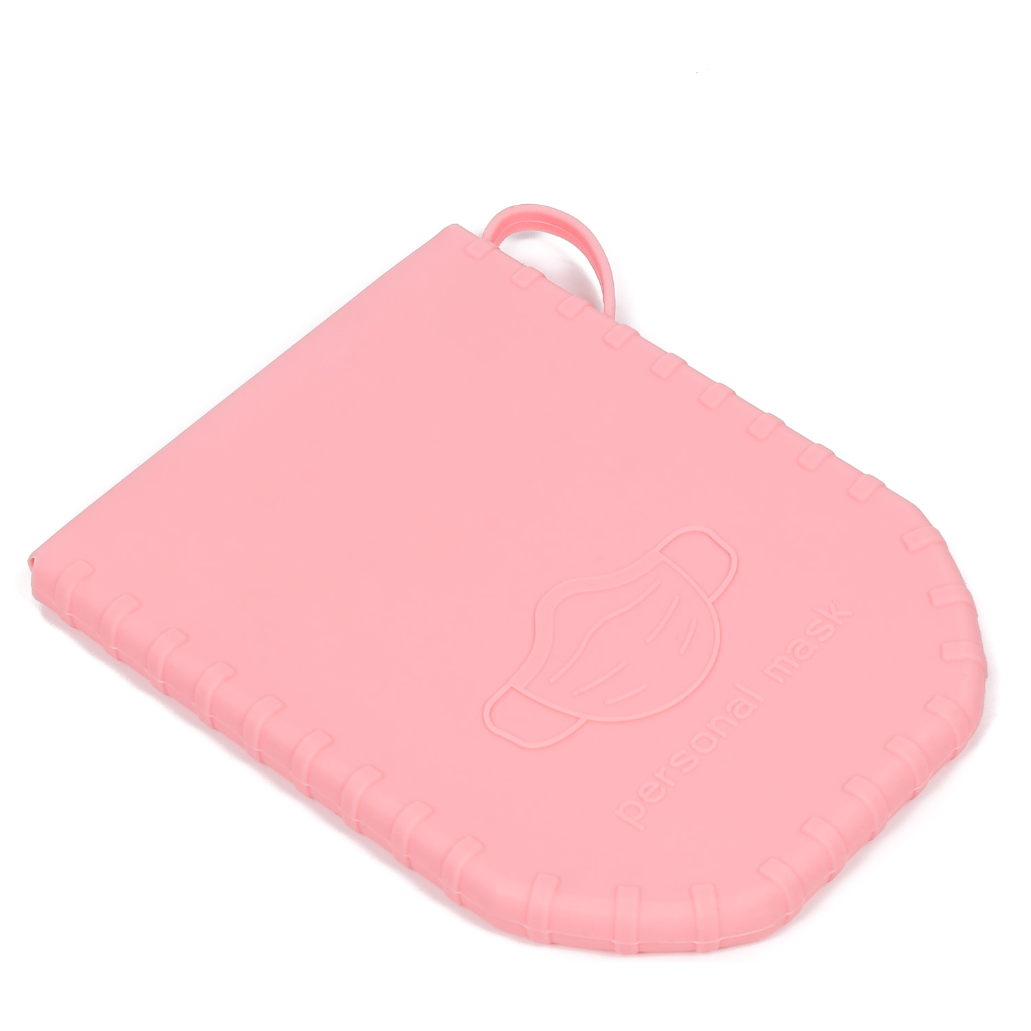 Supporto per maschere igieniche in silicone flessibile.