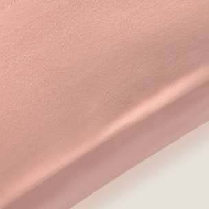 Funda de almohada de algodón punto Puntib color rosa claro Punto de algodón