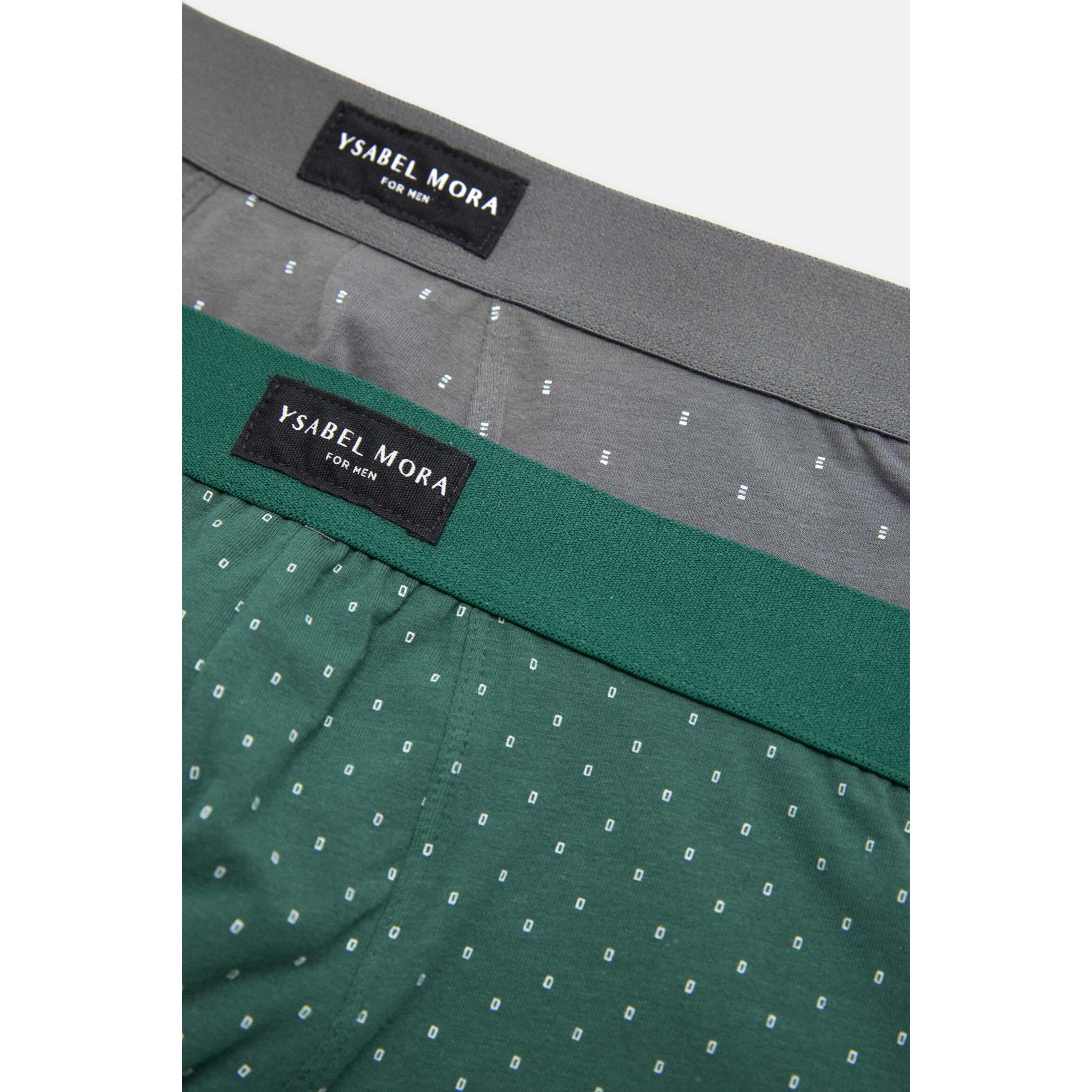 Confezione da 2 boxer stampati minimali