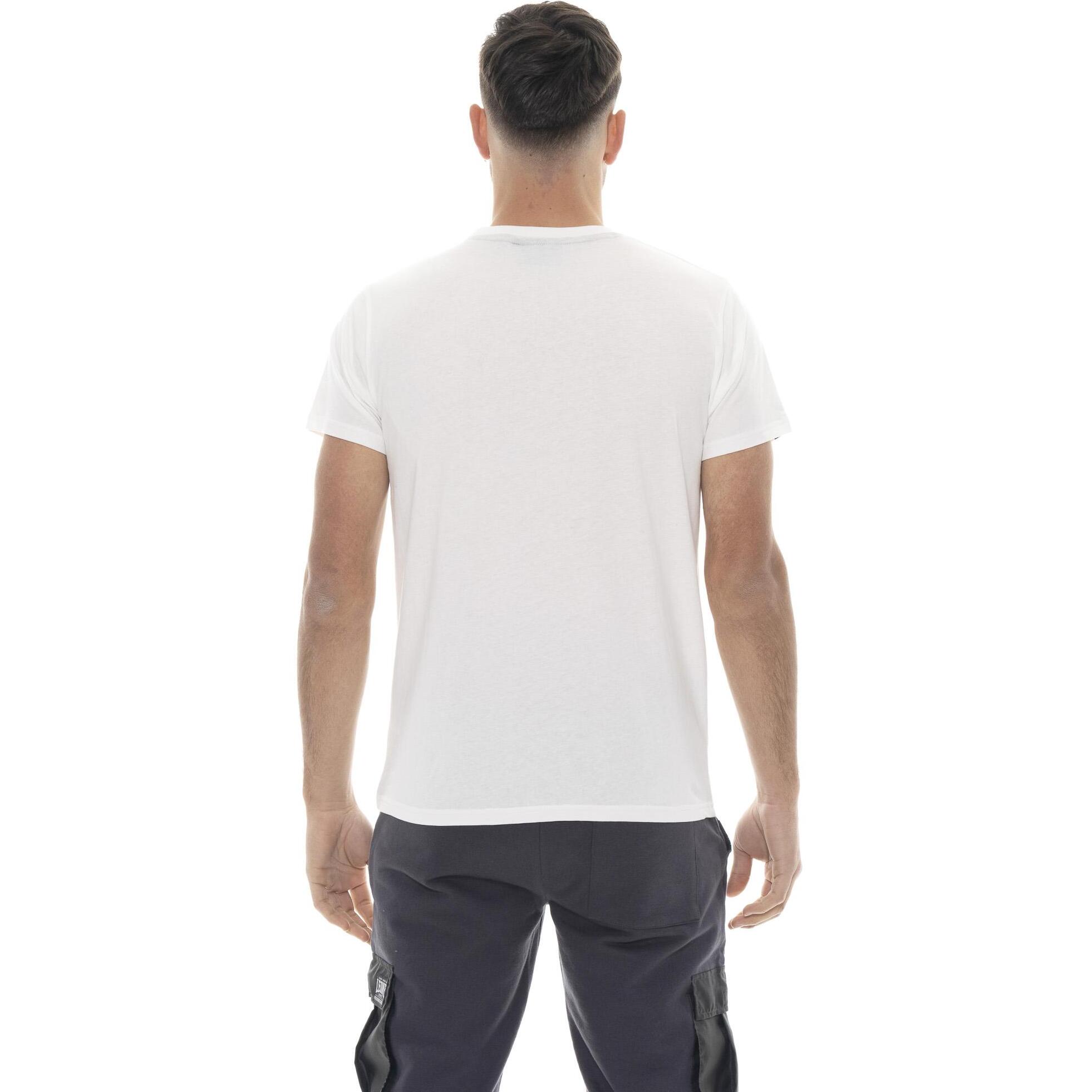 Camiseta de algodón de manga corta para hombre con estampado Leone 1947 Graphics