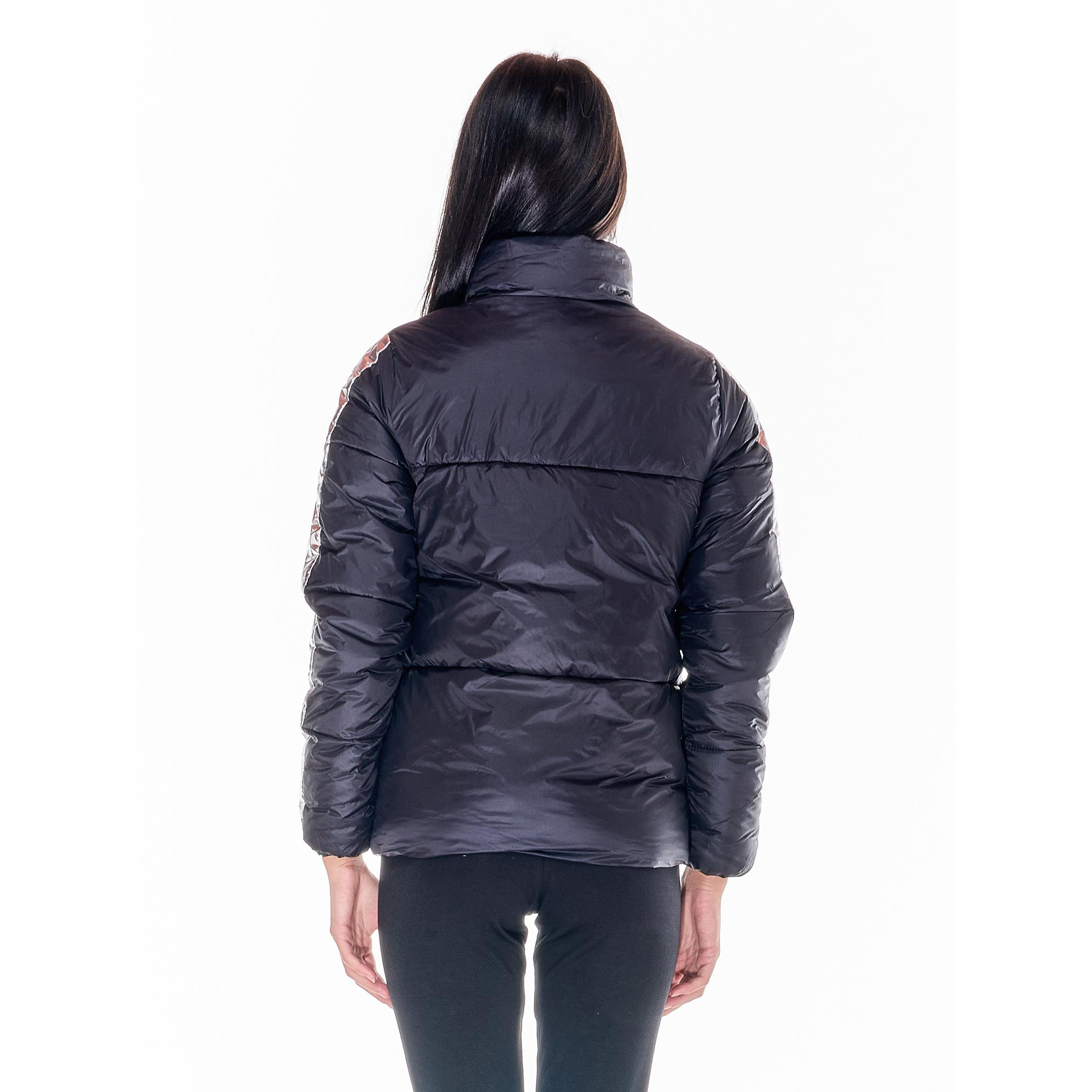 Chaqueta con cuello alzado grissongris mujer