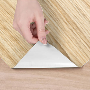 Rouleau revêtement adhésif vinyle au mètre - Sticker lavable Cuisine Meuble Armoire Porte - BOIS CLAIRE UKRAINE