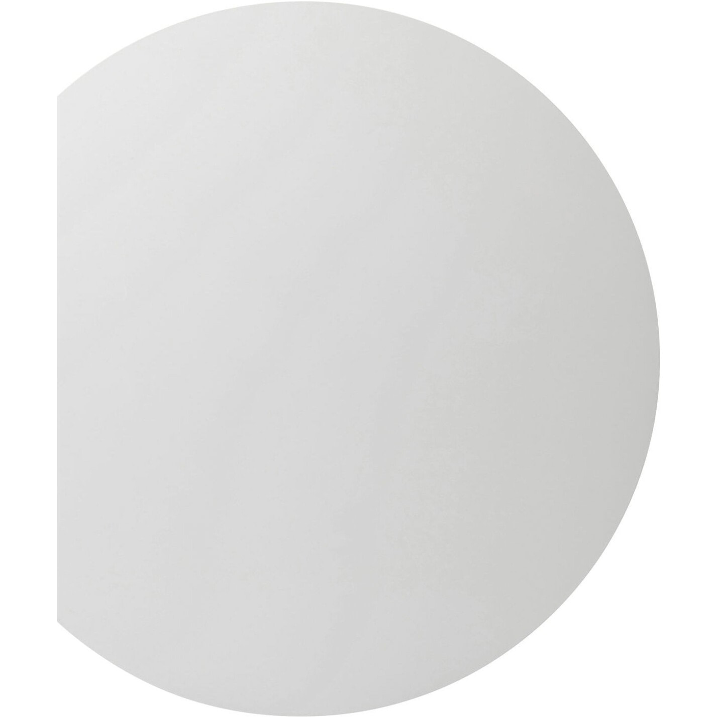 Plateau de table Invitation rond blanc 120cm Kare Design