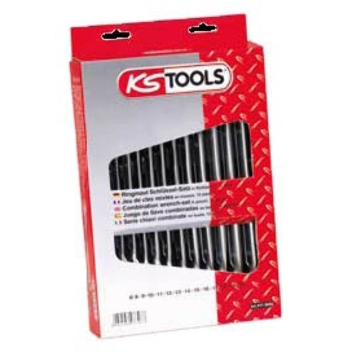 Jeu de 9 clés mixtes Ultimate - KS TOOLS - 922.0043