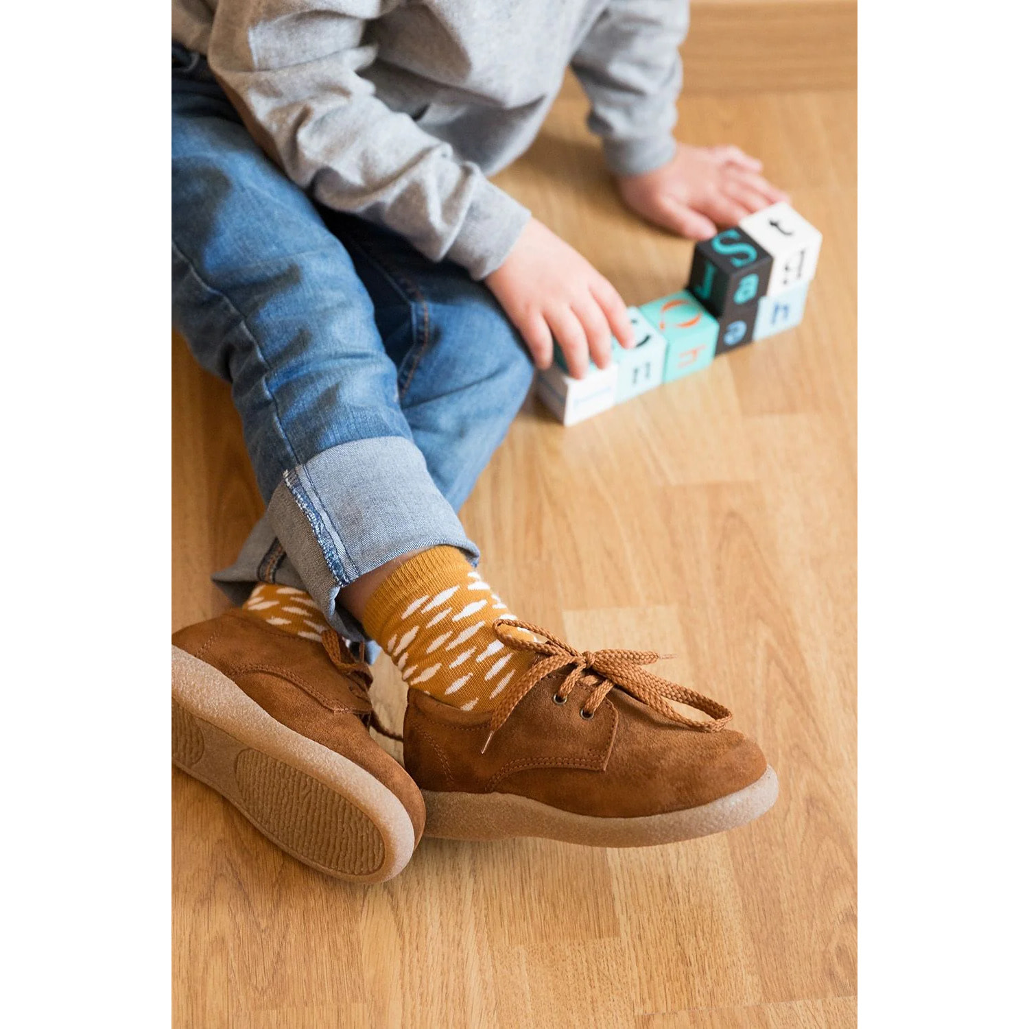 Mini - Calcetines "Persigue tus sueños" talla 23-26