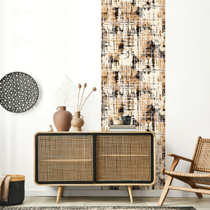 Papier peint intissé pré-encollé - SCANDINAVE ABSTRAIT TONS AUTOMNE - 1 rouleau