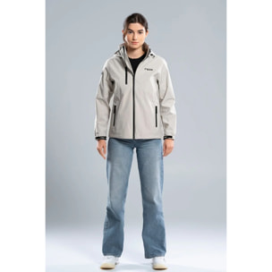 Softshell mujer TEAM gris claro