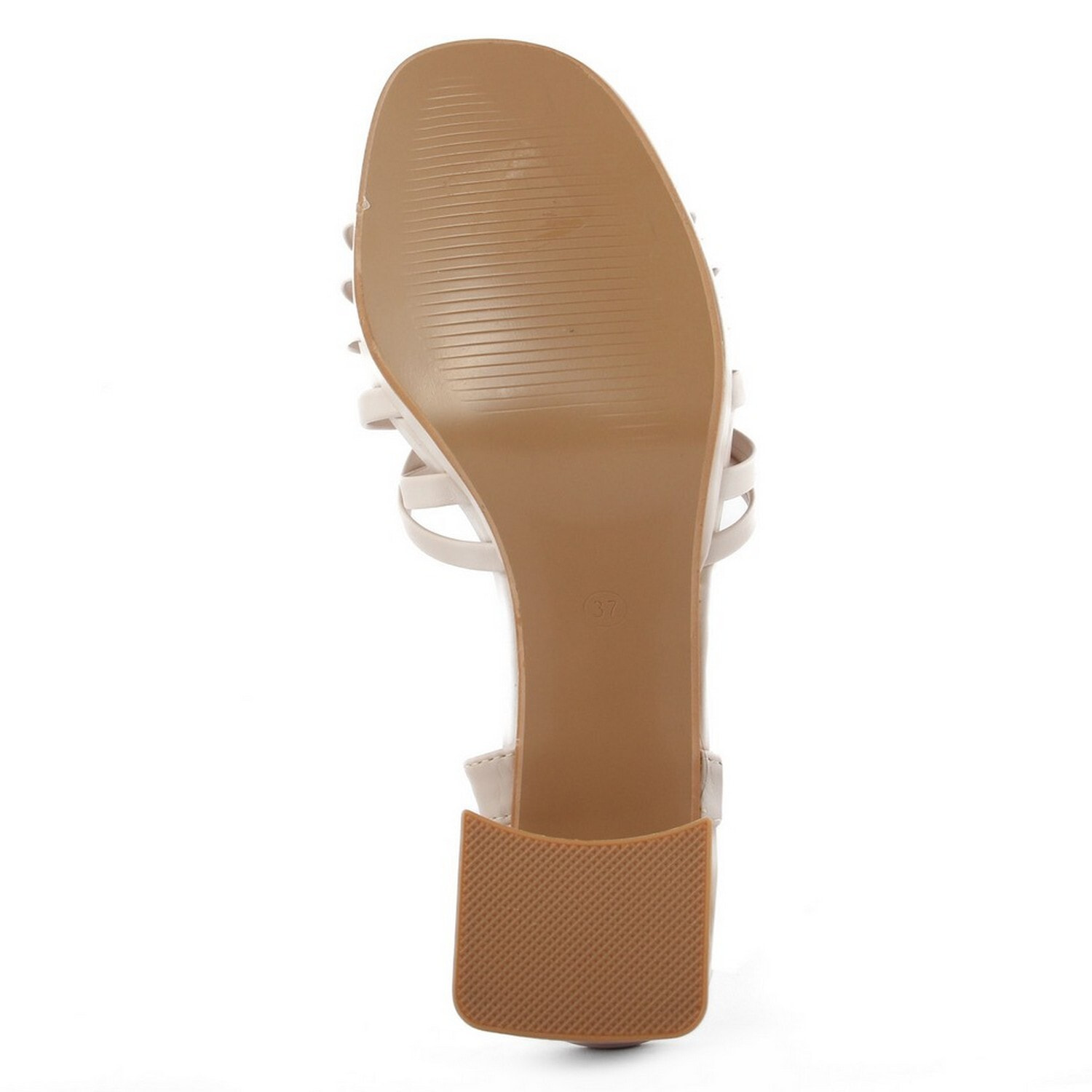 Sandali Donna colore Beige-Altezza tacco:8cm