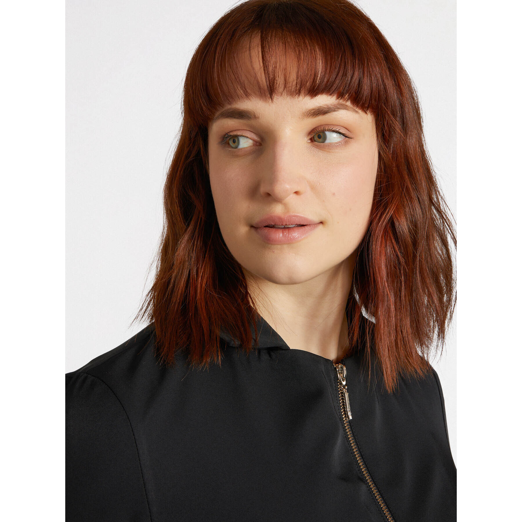 Fiorella Rubino - Chaqueta ligera con cremallera - Negro