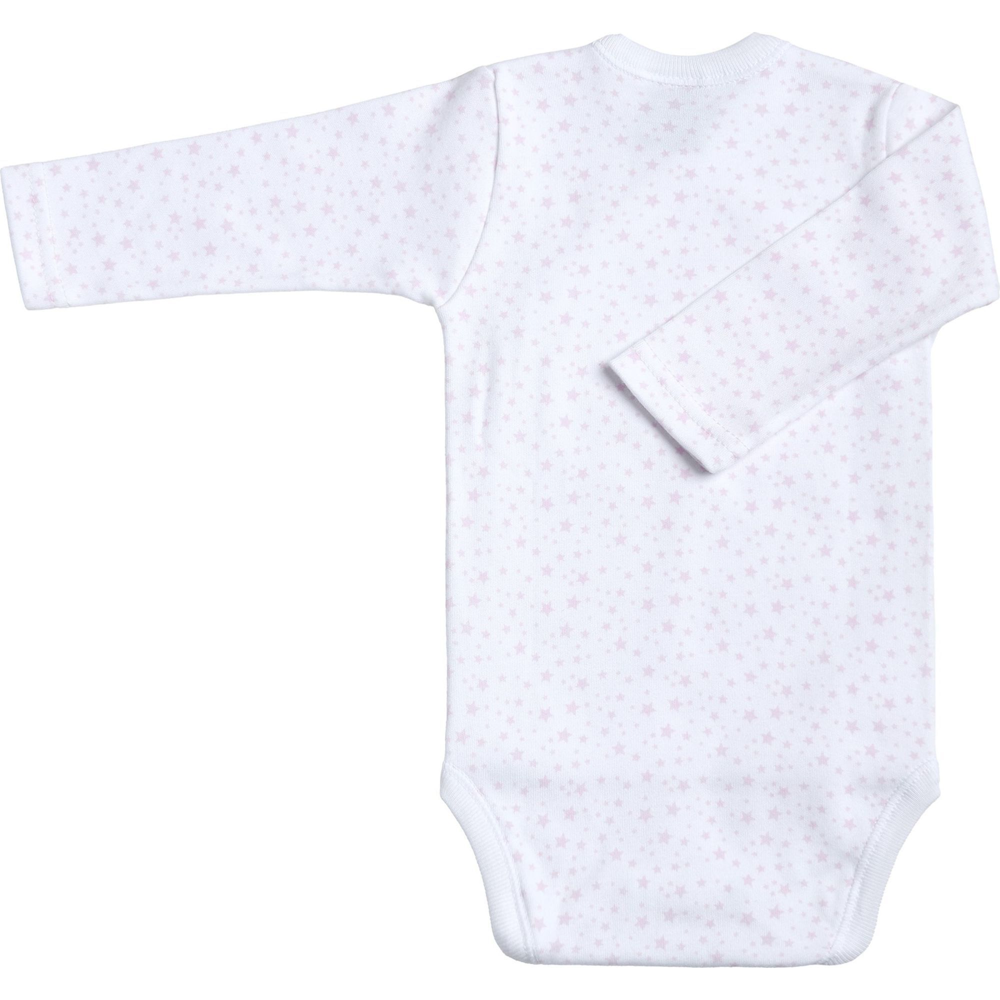 Body bebé manga larga cuello puntilla