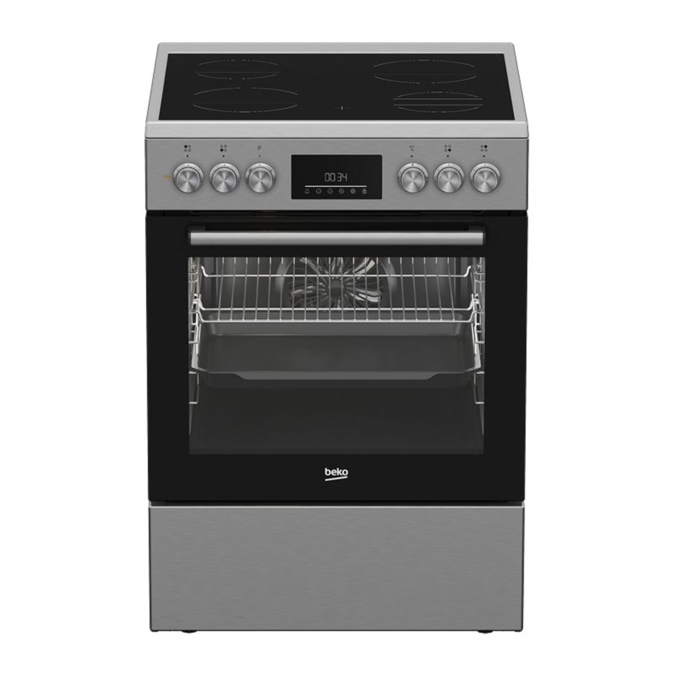 Cuisinière vitrocéramique BEKO FBE67300XCS