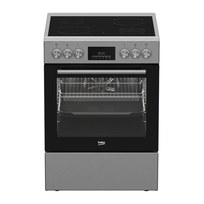 Cuisinière vitrocéramique BEKO FBE67300XCS