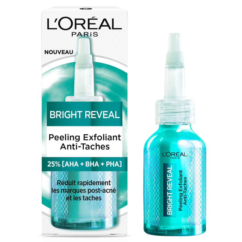L'Oréal Paris Bright Reveal Peeling Exfoliant Anti-Taches 25% [AHA + BHA + PHA] 25ml