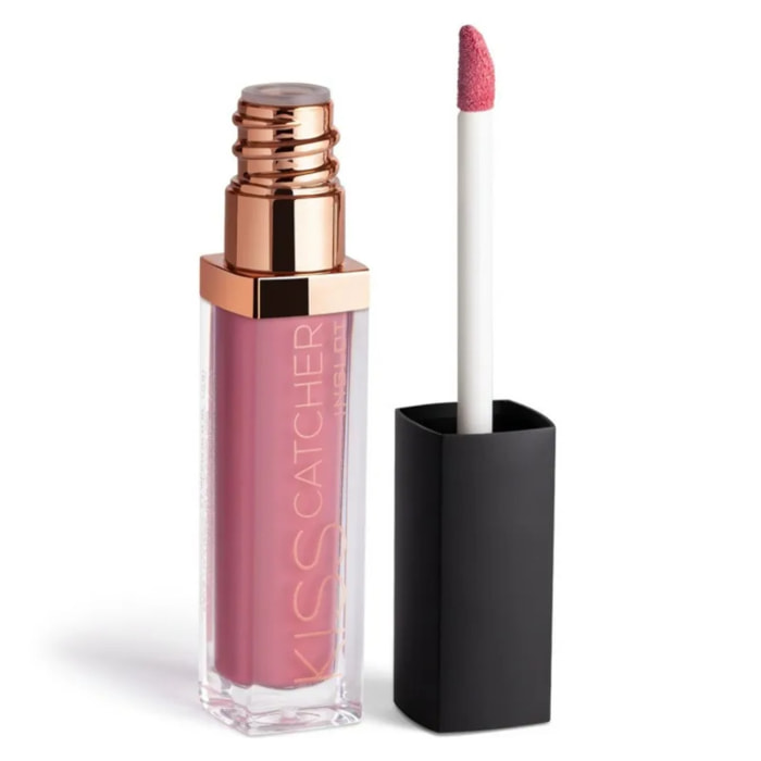 INGLOT Kiss Catcher Liquid Lipstick Silky Mixture 03, Gloss labial liquído hidratante con color, Vegano, Alta pigmentación. 5,5ml