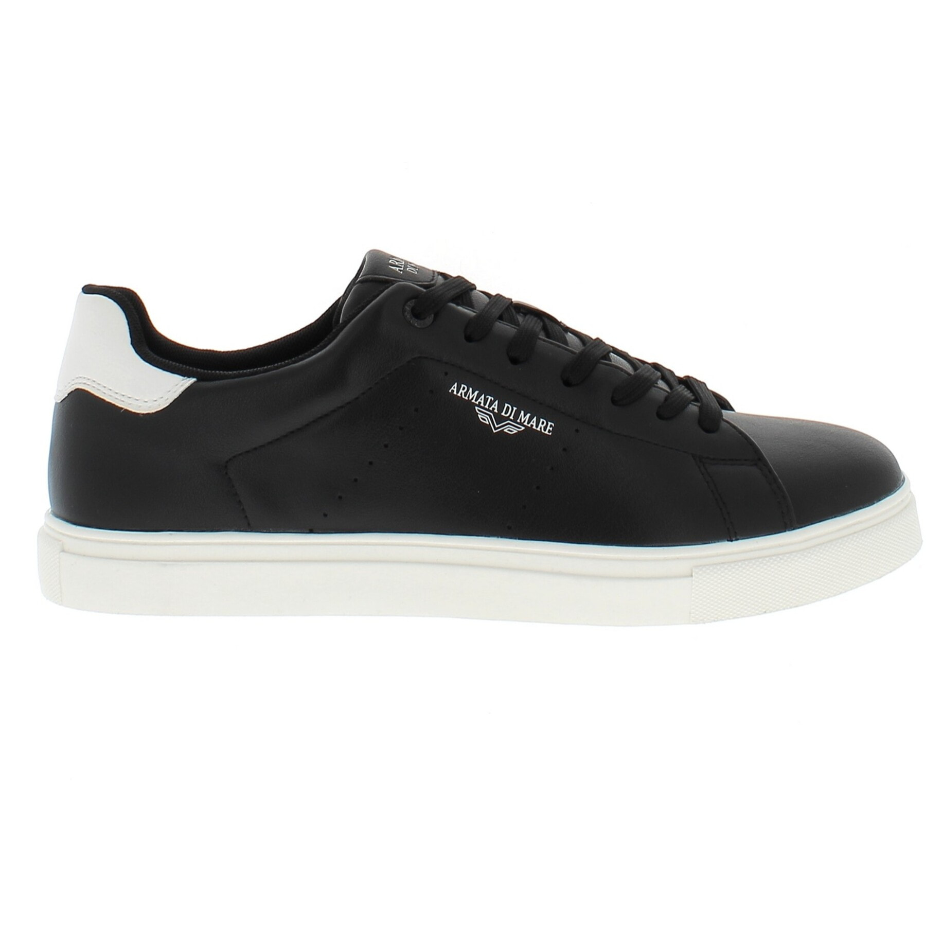 Armata di Mare Scarpe Uomo Sneakers Casual Stringate con Soletta Rimovibile in Memory Foam AMU 1D933 Black