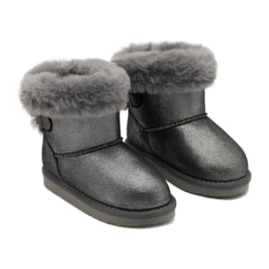 Conguitos - Stivali australiani per bambini con fodera in pile  piombo