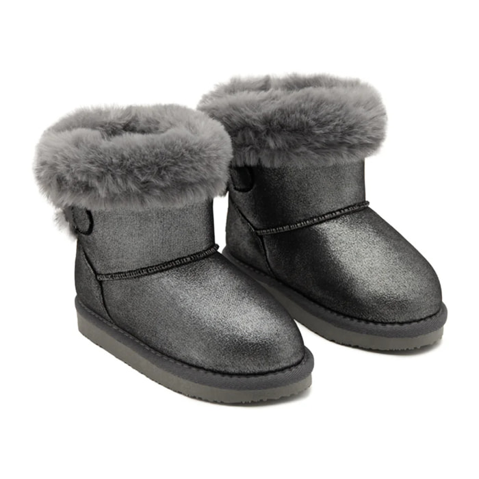 Conguitos - Stivali australiani per bambini con fodera in pile  piombo