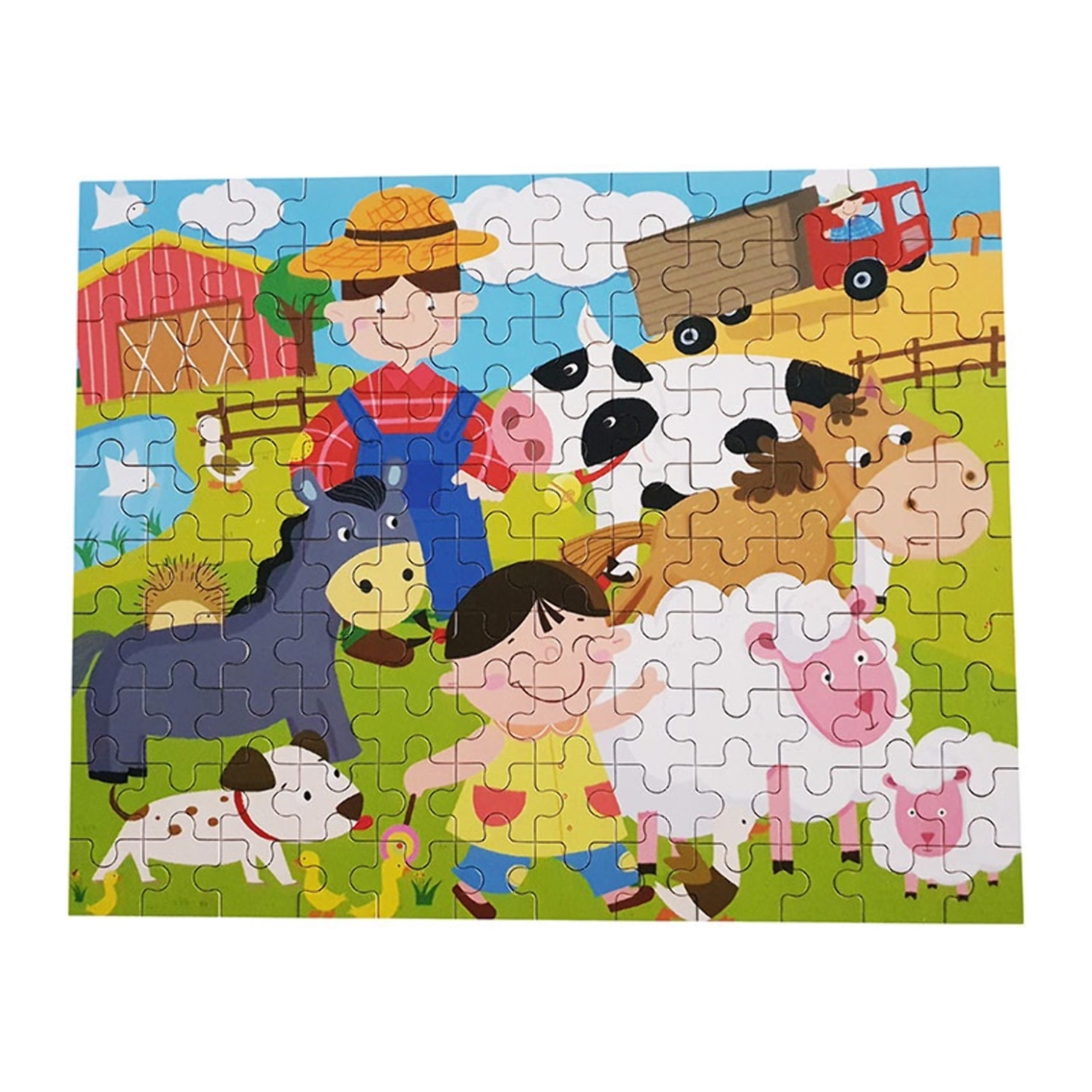 PUZLE DE HISTORIAS: GRANJERO - 120 pcs (CAJA METÁLICA)