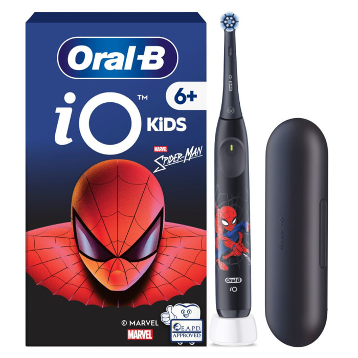 Oral-B Brosse à dent iO Kids 6 Spiderman + 3 brossettes spiderman