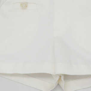 BERMUDA SARGA BLANCO ROTO