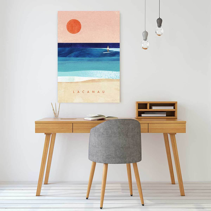 Tableau sud ouest lacanau  Toile imprimée