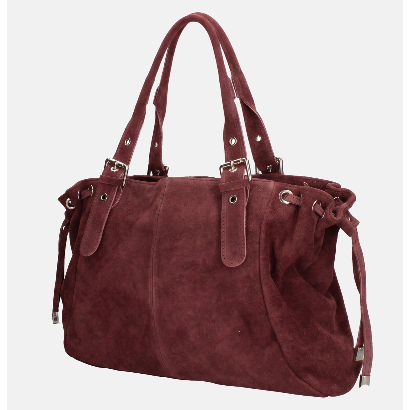Borsa a mano da donna Made in Italy - Modello Celeste Plus - 100% pelle - 20.0 x 28.5 x 41.0 cm