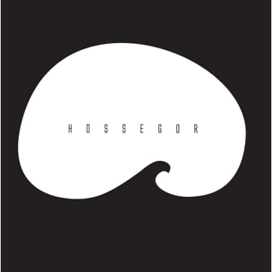 Affiche minimal hossegor Affiche sous cadre noir