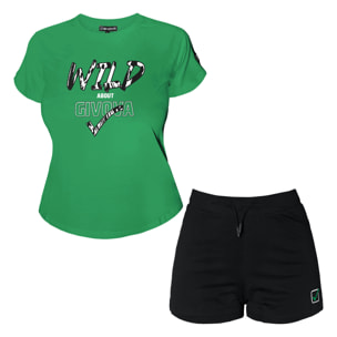 Completo Set Donna GIVOVA Corto Cotone