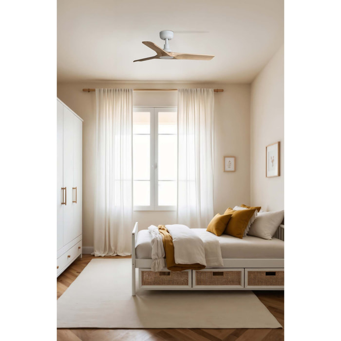 HEYWOOD S Ventilador de techo blanco